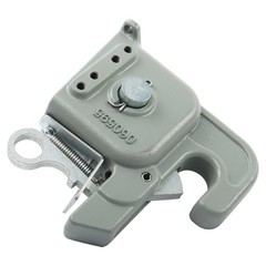 Gray Easy Change Quick Hitch w/Stabilizer Bar for Category 2 Tractors/Implement