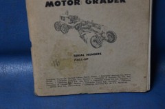 Caterpillar 12 Motor Grader Operator Instruction Manual Book Guide Maintenance