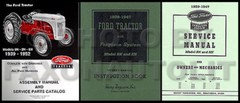 1939-1947 Ford 2N 9N 3 Manual SET Tractor Owners Guide Repair Shop Book Assembly