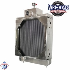 #D89103 Full Aluminum Radiator Fits Case IH 580C 584C 585C 586C Backhoe Loader