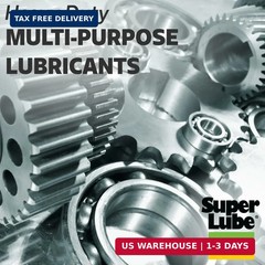 Super Lube 92003 Silicone Lubricating Grease with PTFE, 3 oz Tube, Translucent W