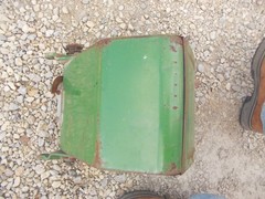 John Deere Planter INCREDIBLY NICE insecticide box w/ lid AWESOME JD 4 leg deer