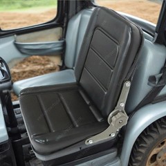 Universal Forklift Seat Fold Down Tractor Seat with Adjustable Angle Back New