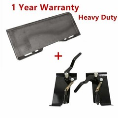 1/2″HD Skid Steer Mount Plate Quick Attachment & Conversion Adapter Latch Box
