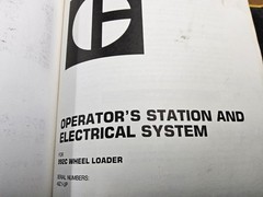 CATERPILLAR, 992C Wheel Loader, Service Manual Notebook vintage 1988