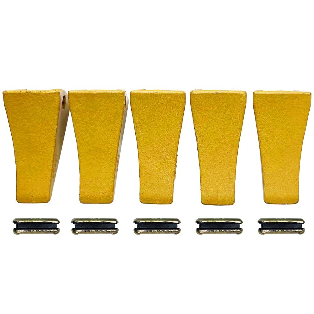 BDI Wear Parts TF23D D23P Bucket Teeth with Flexpins for Deere Case – 5 Pack