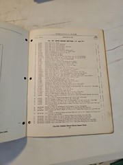 Vintage 1952 Massey-Harris Mounted Plow Illustrated Repair Parts List