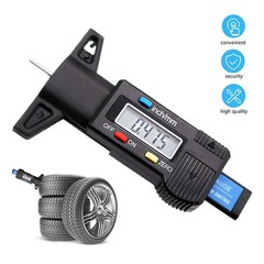 0-25.4mm Digital Tire Tread Depth Gauge, Electronic Tread Meter