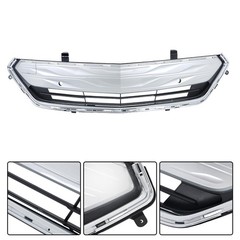 Front Bumper Lower Grille w/Holes Plastic Volt Premier 2016-2019 Silvery Black