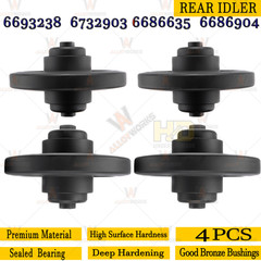 4x Track Rear Idler For Bobcat T140 T190 T200 T300 T630 T650 T750 T770 6732903