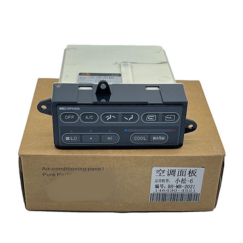 For Komatsu PC120 PC220 Excavator 146430-4521 Air Conditioner Control Panel