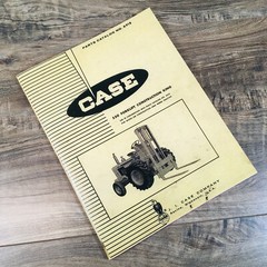 J I Case 530 Forklift Ck Construction King Parts Catalog Manual No. A918