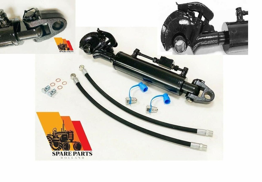 Hydraulic top link cat.3-3 stroke 280 mm with Ball Joint & Hook , Heavy Duty