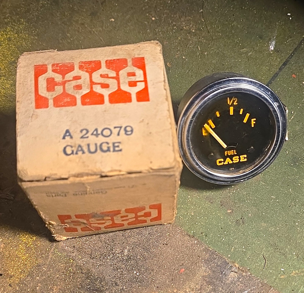 NOS Genuine J.I. Case A24079 Fuel Gauge w/ Original Box Fits 730 530 470 570