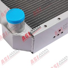 4-Row 70mm Aluminum Radiator For Tractor Case IH MX180, MX200, MX220 256325A1