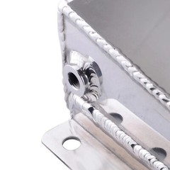 Aluminum Radiator Coolant Overflow Water Tank Expansion Reservoir Bottle 16.L