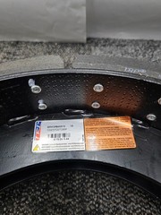 TRP TRP13BL Heavy Duty Brake Shoe BRK5R940515 NS4707QSTD20M Black