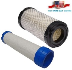 Inner Outer Air Filter for Kubota BX2670 ZD25F ZD28 ZD321 WG752 WG972 Z482 Z602
