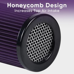 3 3.5 4 Inches Cold Air Intake Filter 76mm 89mm 101mm High Performance Washable.