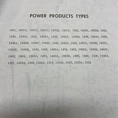 VINTAGE Tecumseh Engine Owners Manual LAUSON POWER PRODUCT PARTS DEPOT CARB PART