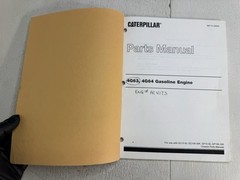 Caterpillar CAT Parts Manual 4G63, 4G64 Gasoline Engine (2001) 98715-40030