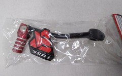 Tusk Folding Shift Lever Black/Red Tip 1030850085 for YAMAHA