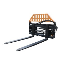 Wolverine 4000LBS Forks Hydraulic Adjustable for Bobcat Skid Steer USA STOCK