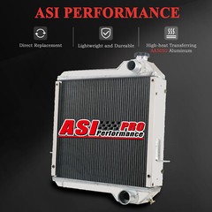 4 Row Radiator for Case Backhoe 570 580L 580SSL&590SL&4300&P85 234876A1&234876A2