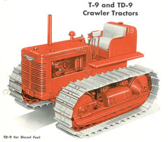 IH International Crawler Tractors for Agriculture Brochure T-6 T-9 TD-6 TD-9 T6
