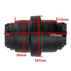6PCS Track Roller Bottom Roller For John Deere 35G Excavator Undercarriage HOT