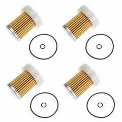 4X Fuel Filter 6A320-59930 PF9911 w/O-Rings for Kubota B M RTV Series Mahindra