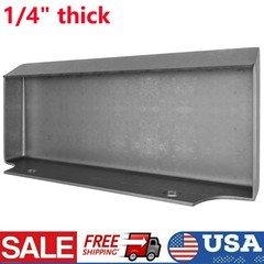 1/4″ Steel Quick Tach Mount Plate Mini Skid Steer For Toro Dingo Ditch Witch US