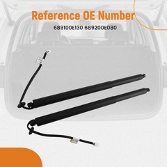 Pair Rear Power Hatch Lift Supports for Toyota Highlander Hybrid Bronze LE 2022
