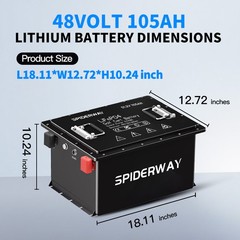 48V(51.2V) 105Ah LiFePO4 Lithium Battery for Genie JLG Skyjack Boom Scissor Lift