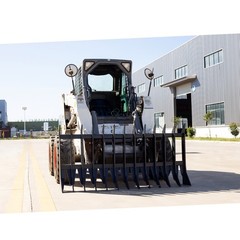 LandHonor 72in Heavy Root Rake SSQA Skid Steer Brush Debris Remove Attachment