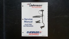 Johnson Evinrude Electric Outboards Service Manual 1994 OMC Parts