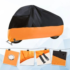 3XL Motorcycle Bike Bicycle Cover Outdoor Rain Dust Large Waterproof For Harley