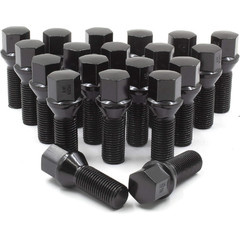 Wheel Accessories Parts 24 Pcs M14 X 1.5 14 X 1.5 Acorn Seat Lug Bolt 17Mm Hex
