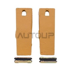 1×Pair 6737325 Bucket Teeth & 6737326 Flexpins Fits Bobcat Style Mini Excavator