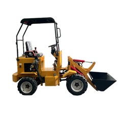 KRW23 700KG Mini Skid Steer Ride-On Wheel Loader 23 HP Gasoline RATO EPA Engine