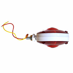 12v Fits Massey Ferguson Kubota Tractors Safety Warning Light Red and Red Lens