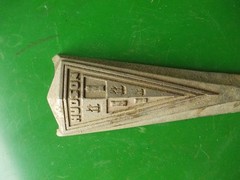 Hudson automobile VINTAGE ORIGINAL chrome emblem