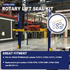Rotary Lift Seal Kit Hydraulic Cylinder Kit Fits for Rotary Lift SPO9 SP0A9 S…