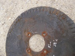 Universal disk blade 17″ for implement to pull behind a tractor