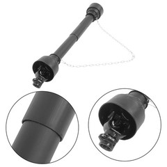 PTO Shaft PTO Driveshaft 1-3/8″ 6 Spline/Round T4 Black 30-39″ for Tractor