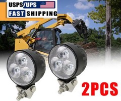 Flood LED work Lamp Assembly For CAT Skid loader 289D3 277D 289D 226D 249D 297D2