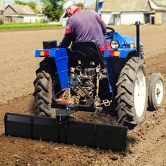 3-Point Rear Grading Blade for CAT 0 & CAT 1 Tractors 52″ Steel Farm Duty Heavy