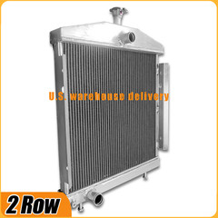 2 Rows Aluminum Radiator for Lincoln Welder 200 250 AMP SA200 SA250 G1087 H19491