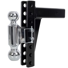 Adjustable Dual Ball Mount 12,000 & 10,000 lbs Towing 2″ & 2-5/16″ Balls