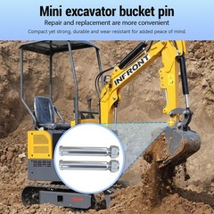 Free shipping applies to mini excavator bucket pins 0.98 inches/25 mm (2-pack)